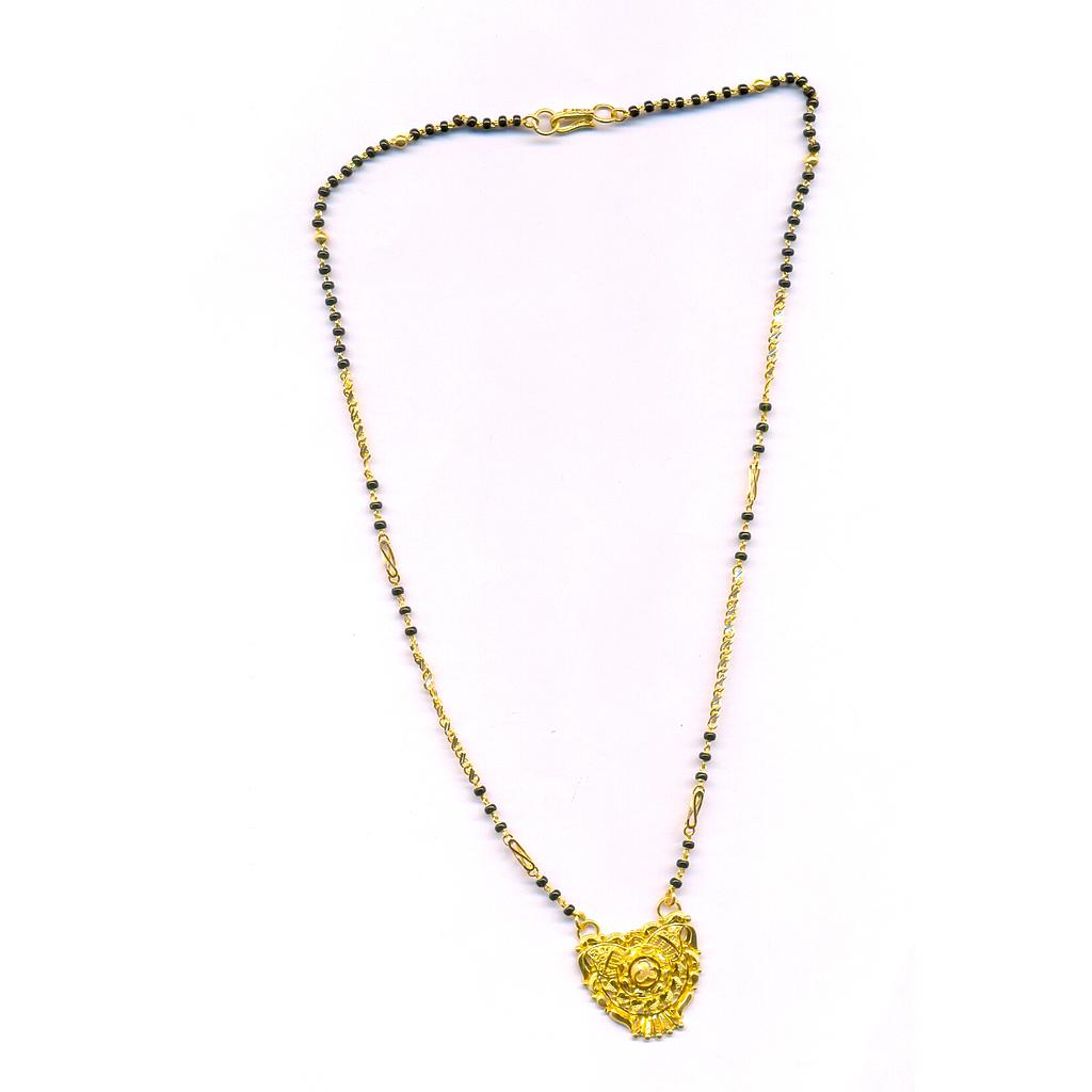 GOLD MANGALSUTRA PLAIN FANCY