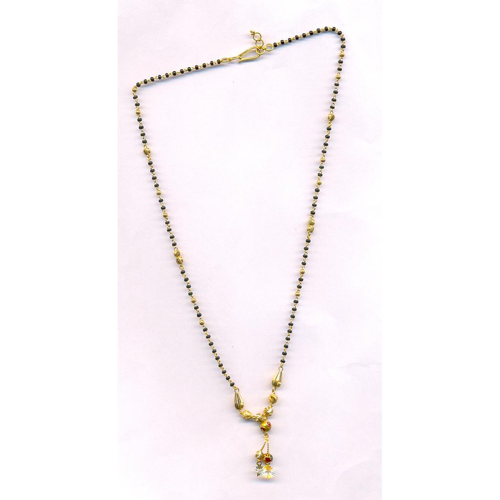 GOLD MANGALSUTRA PLAIN FANCY