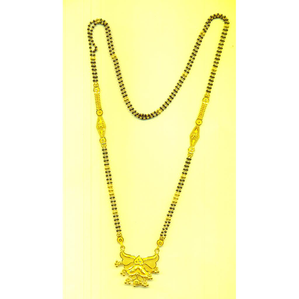 GOLD MANGALSUTRA PLAIN FANCY