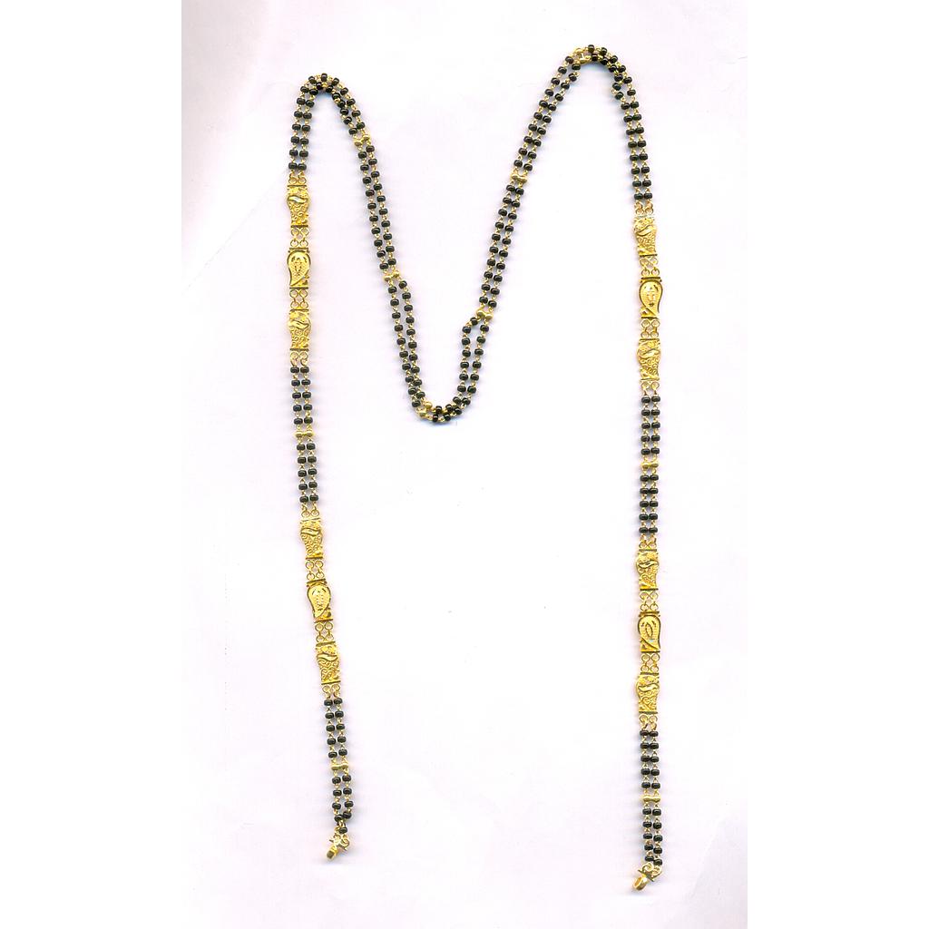 GOLD MANGALSUTRA PLAIN FANCY
