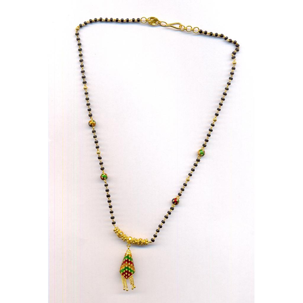 GOLD MANGALSUTRA PLAIN FANCY