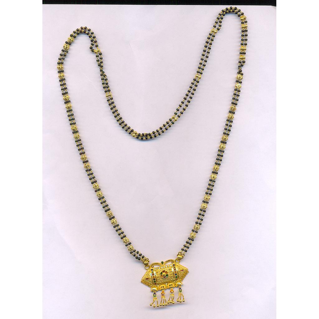 GOLD MANGALSUTRA PLAIN FANCY