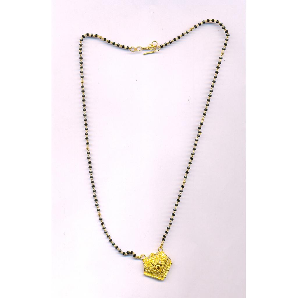 GOLD MANGALSUTRA PLAIN FANCY