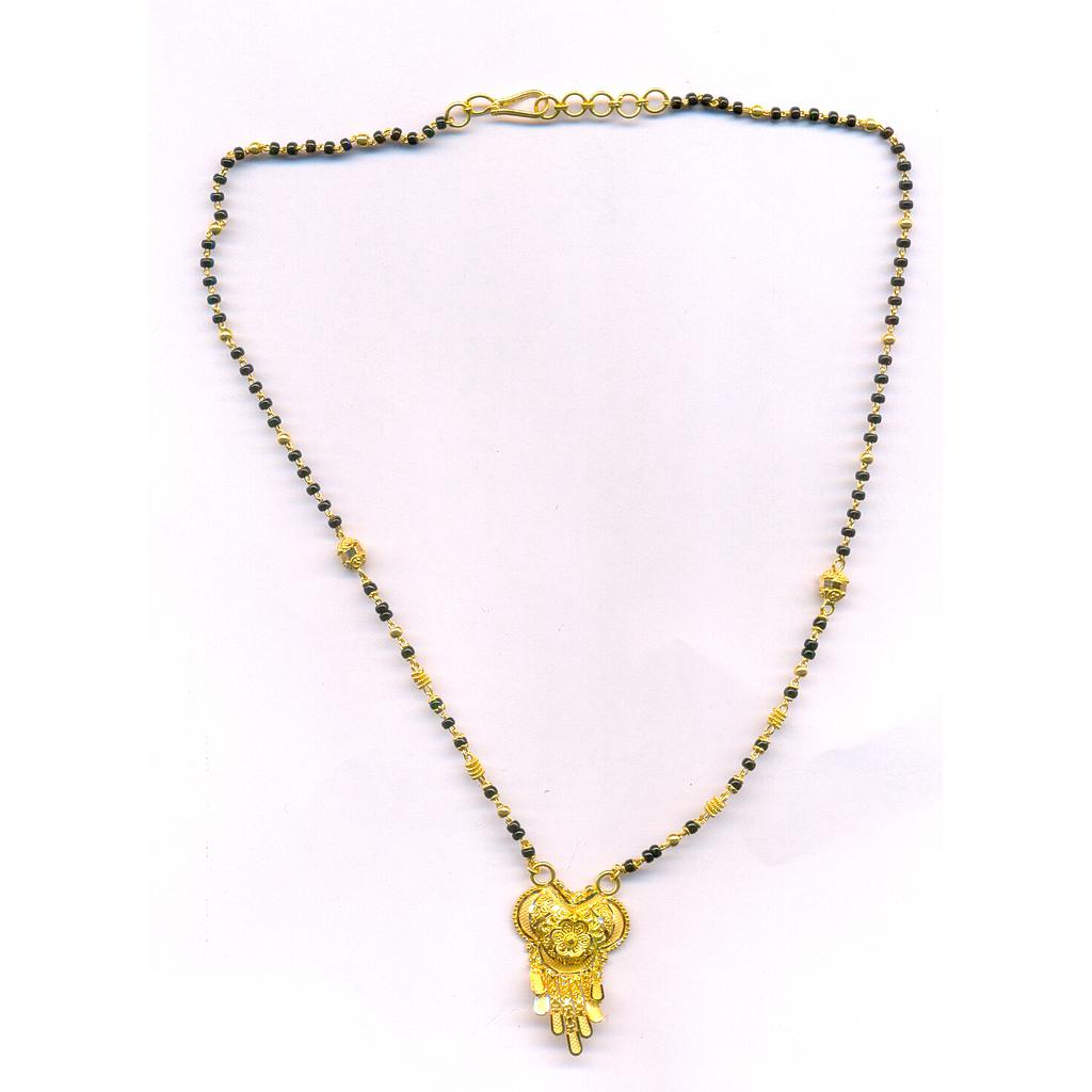 GOLD MANGALSUTRA PLAIN FANCY