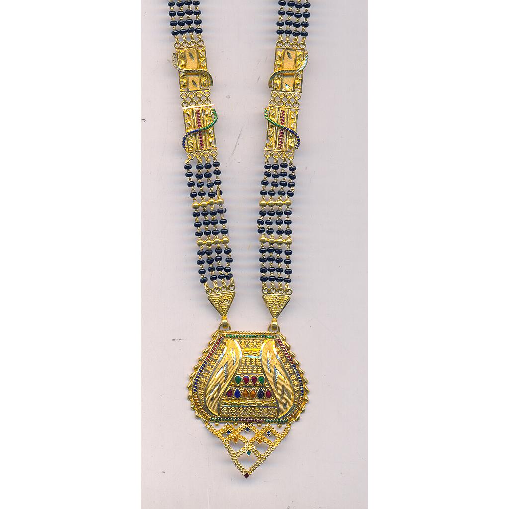 GOLD MANGALSUTRA PLAIN FANCY
