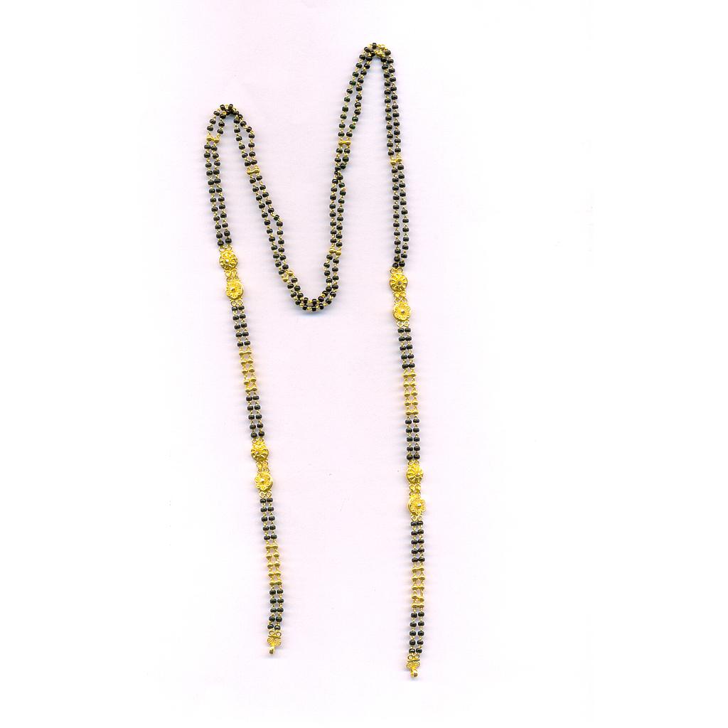 GOLD MANGALSUTRA PLAIN FANCY