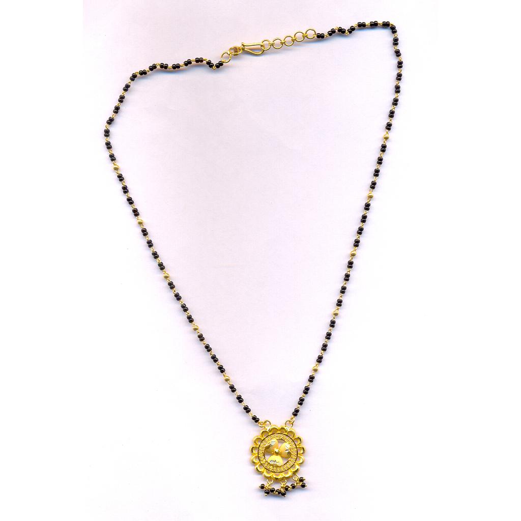 GOLD MANGALSUTRA PLAIN FANCY