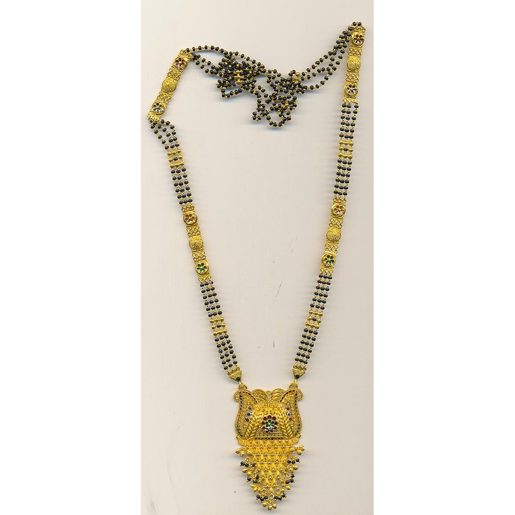 GOLD MANGALSUTRA PLAIN FANCY