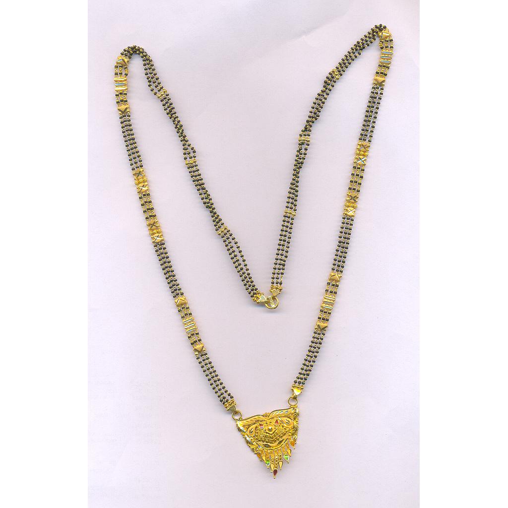 GOLD MANGALSUTRA PLAIN FANCY
