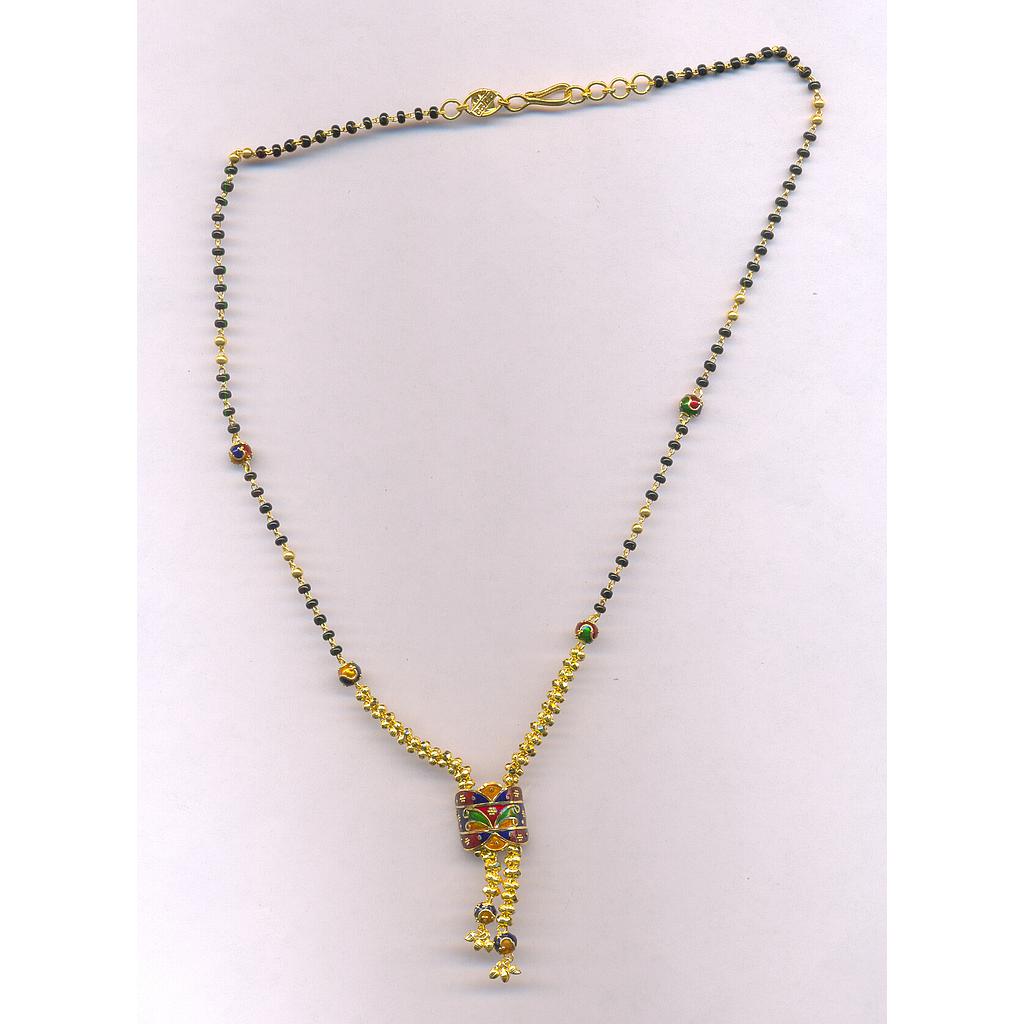 GOLD MANGALSUTRA PLAIN FANCY