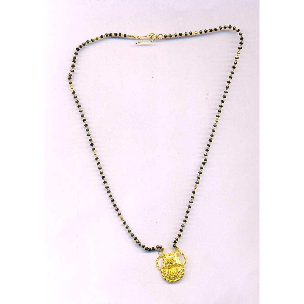 GOLD MANGALSUTRA PLAIN FANCY