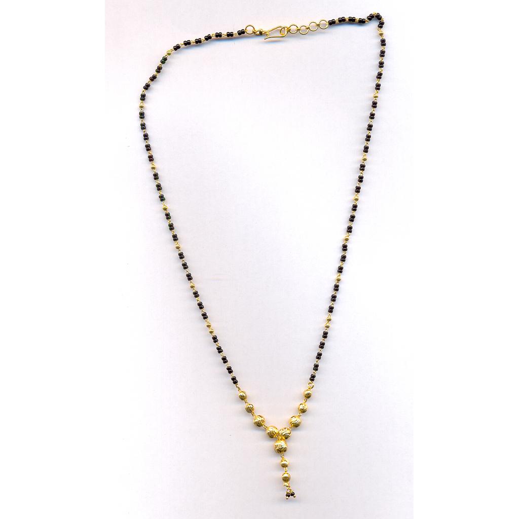 GOLD MANGALSUTRA PLAIN FANCY