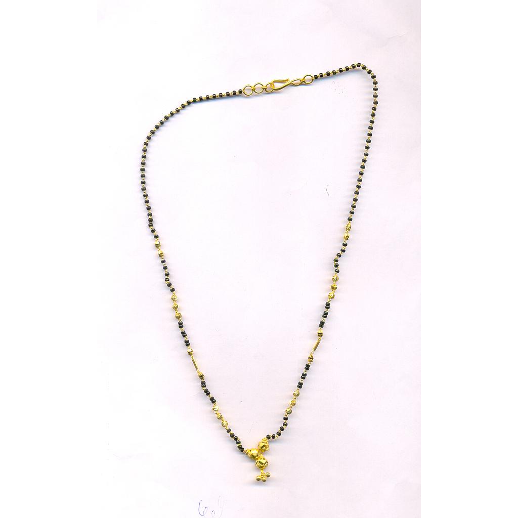 GOLD MANGALSUTRA PLAIN FANCY