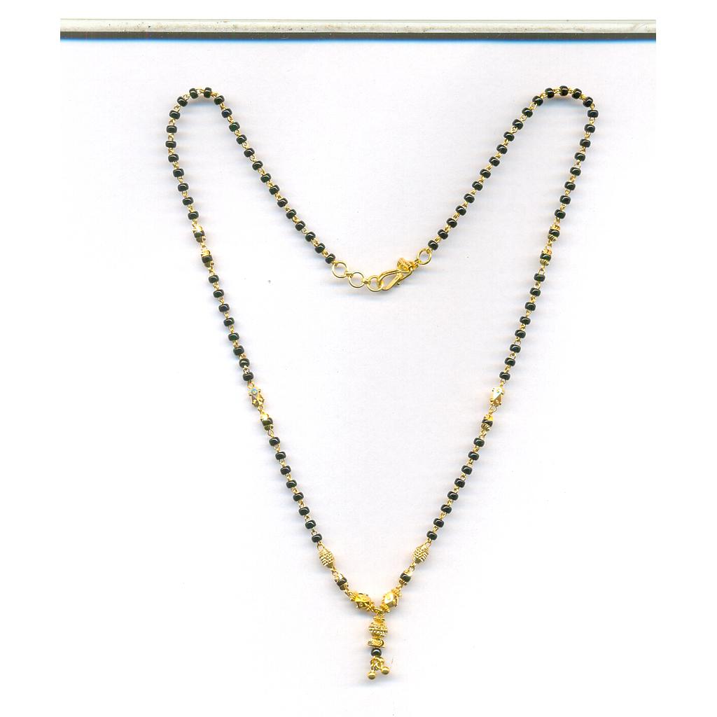 GOLD MANGALSUTRA PLAIN FANCY
