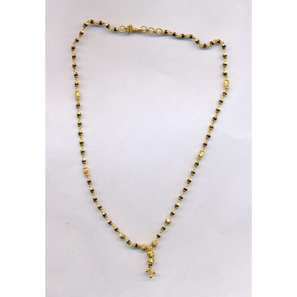 GOLD MANGALSUTRA PLAIN FANCY