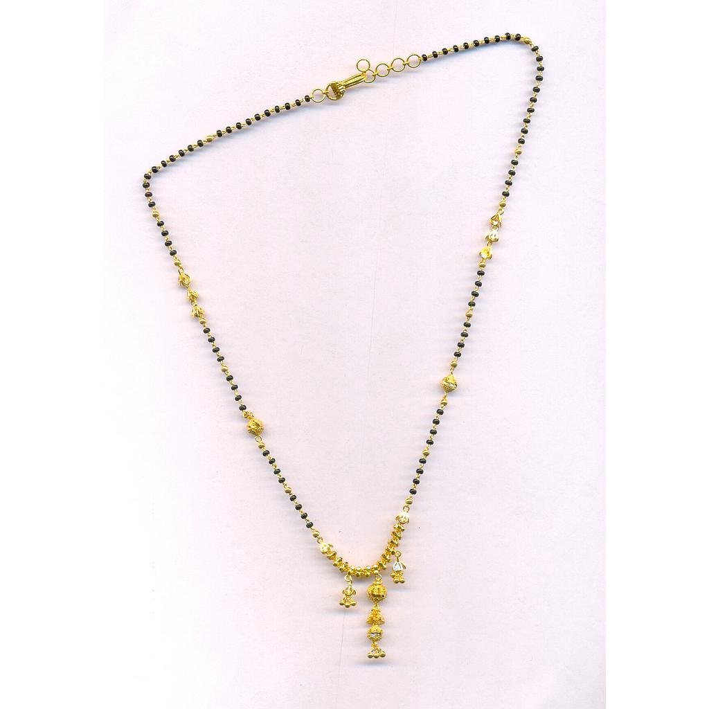 GOLD MANGALSUTRA PLAIN FANCY