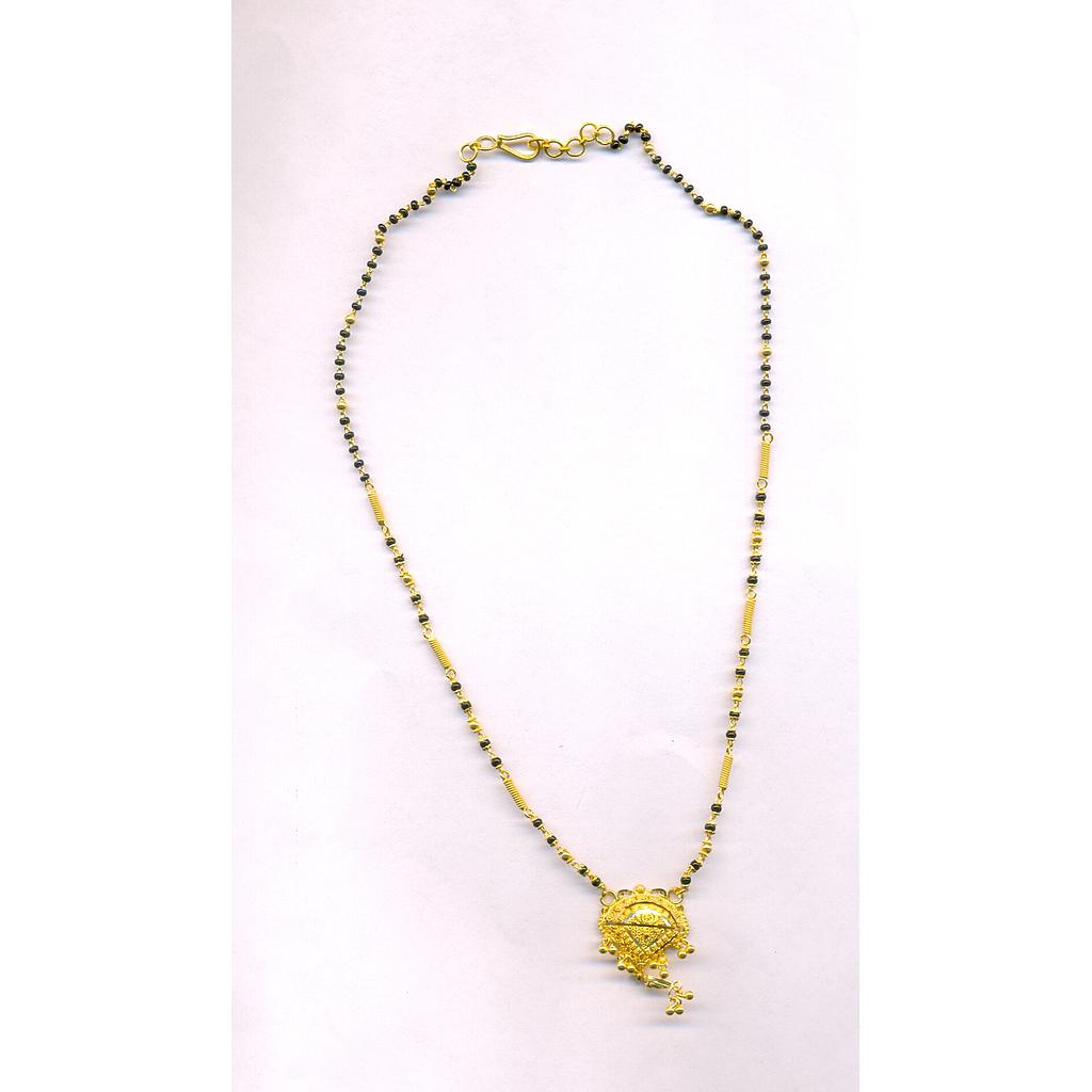 GOLD MANGALSUTRA PLAIN FANCY