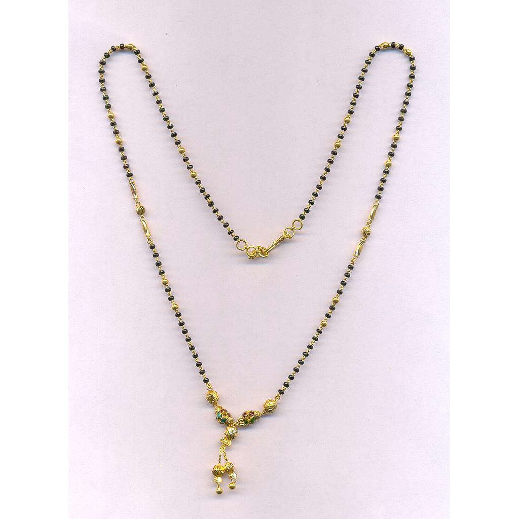 GOLD MANGALSUTRA PLAIN FANCY