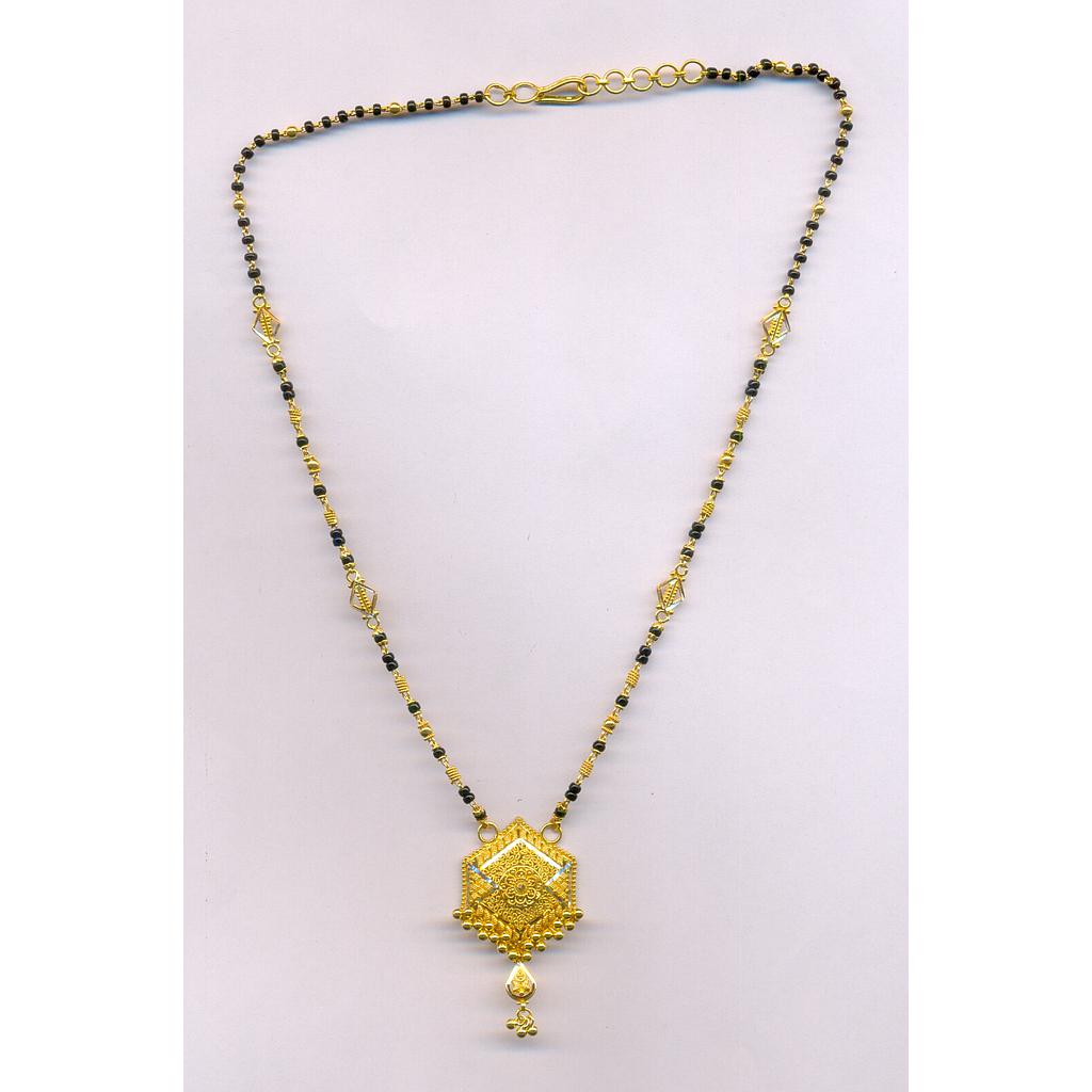 GOLD MANGALSUTRA PLAIN FANCY