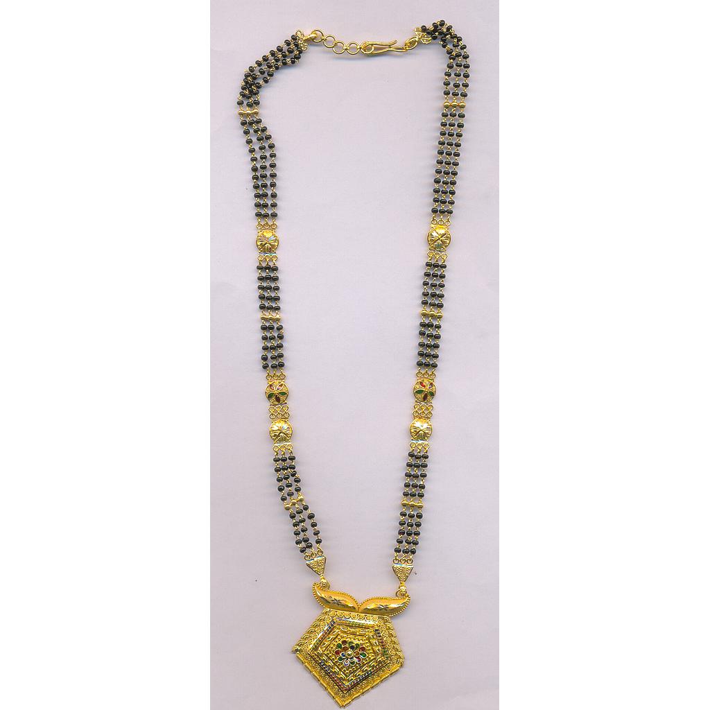 GOLD MANGALSUTRA PLAIN FANCY