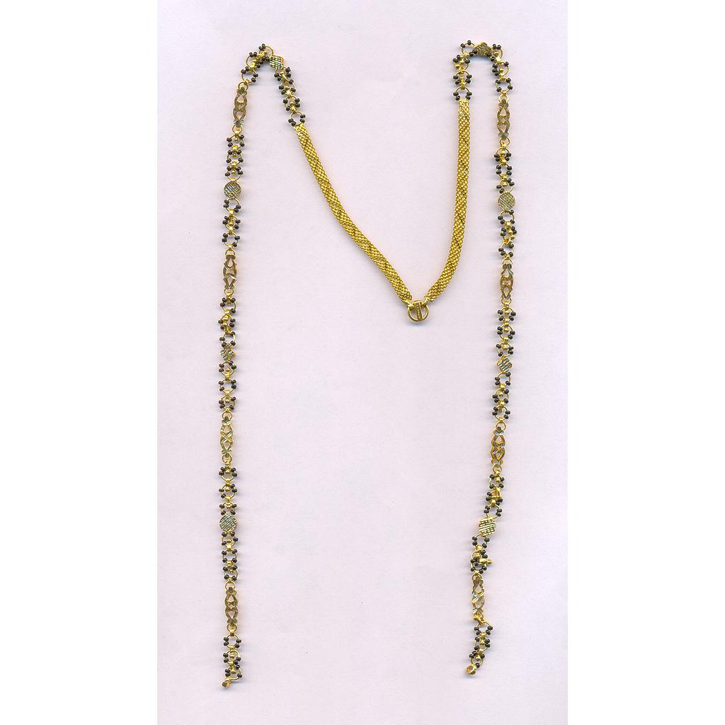 GOLD MANGALSUTRA PLAIN FANCY