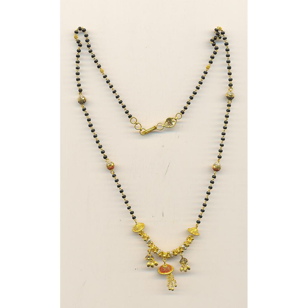 GOLD MANGALSUTRA PLAIN FANCY