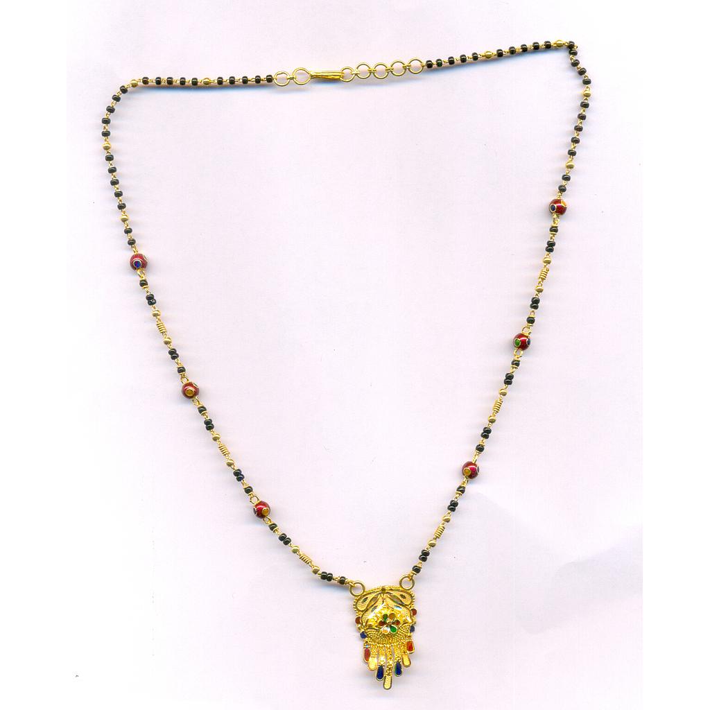 GOLD MANGALSUTRA PLAIN FANCY