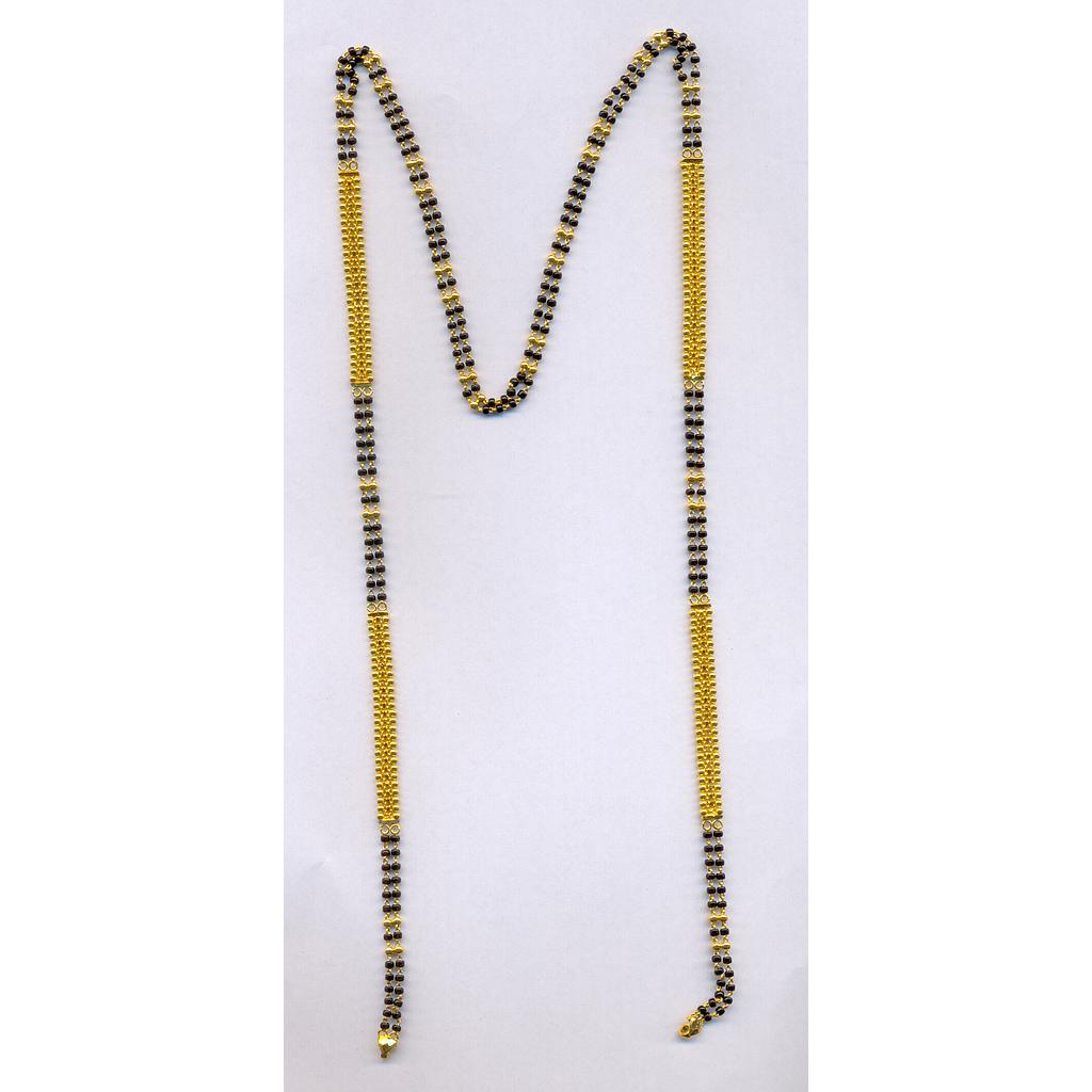 GOLD MANGALSUTRA PLAIN FANCY