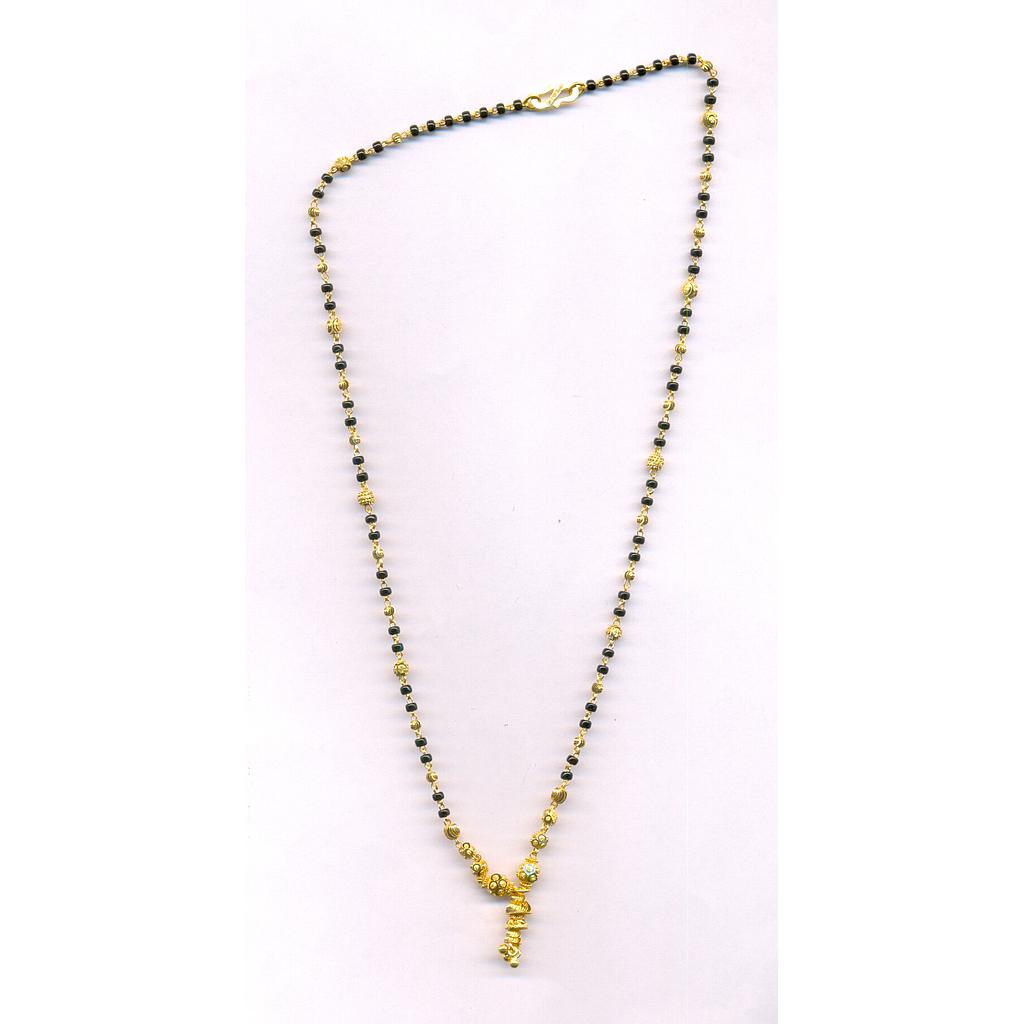 GOLD MANGALSUTRA PLAIN FANCY