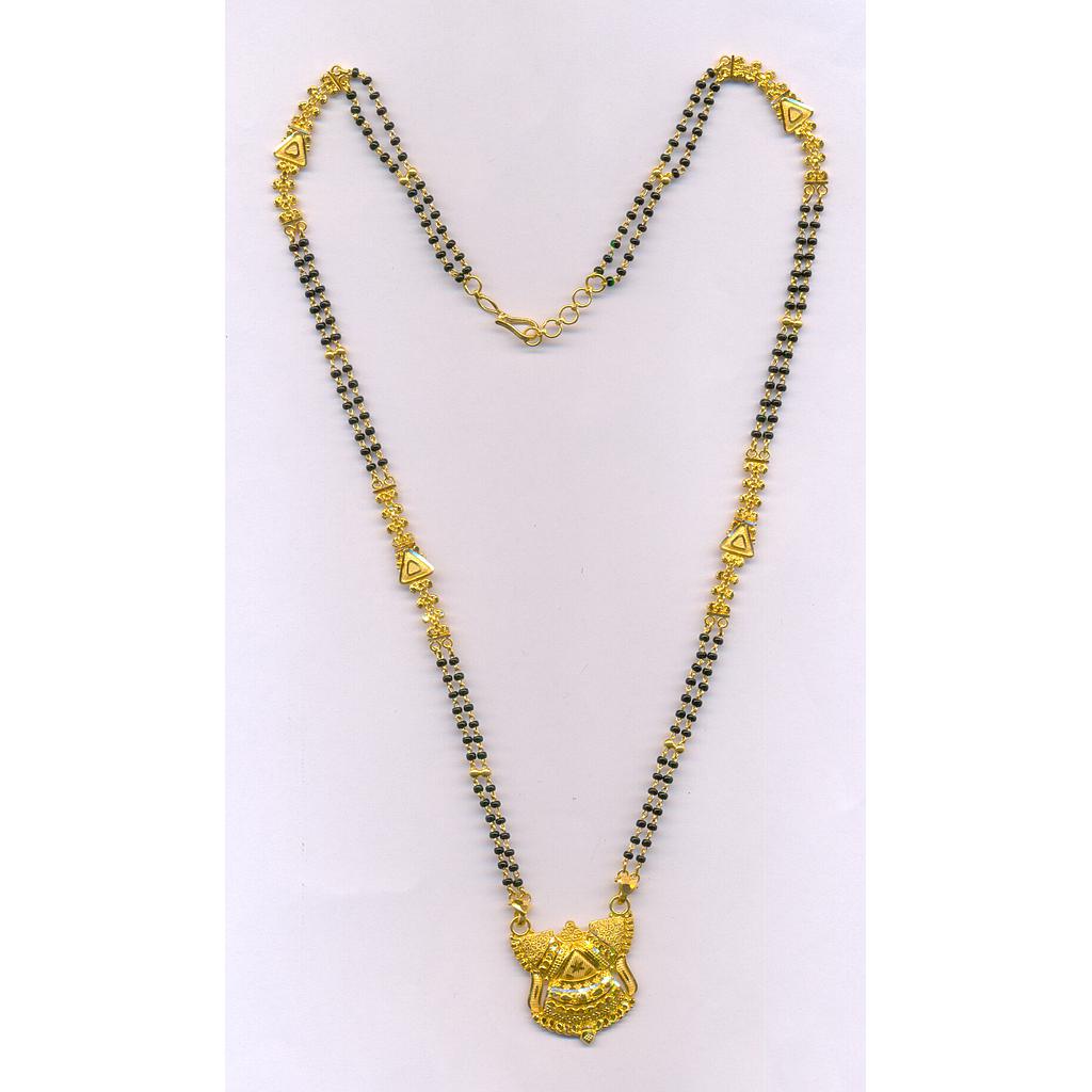GOLD MANGALSUTRA PLAIN FANCY