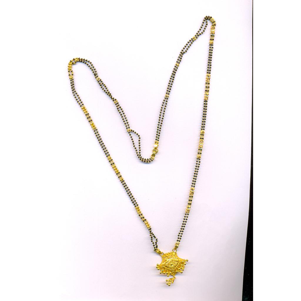 GOLD MANGALSUTRA PLAIN FANCY