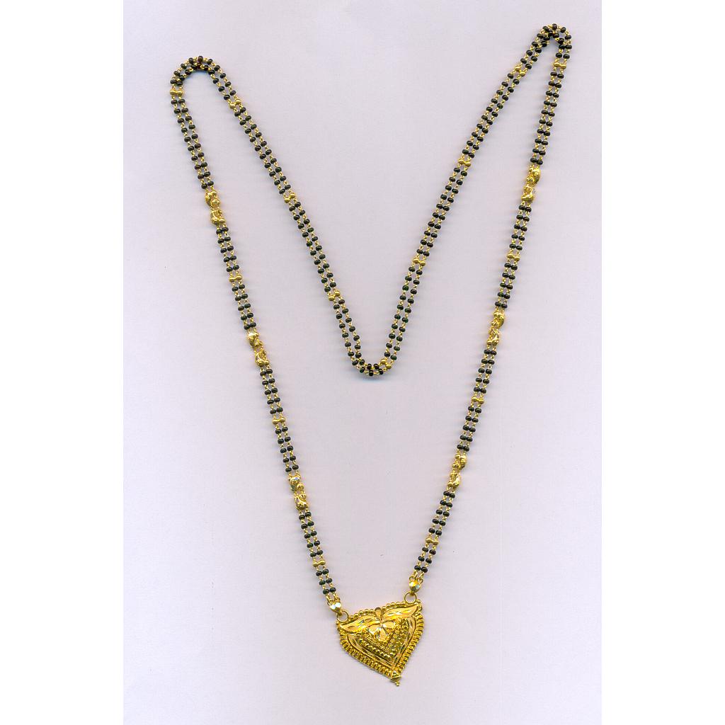 GOLD MANGALSUTRA PLAIN FANCY