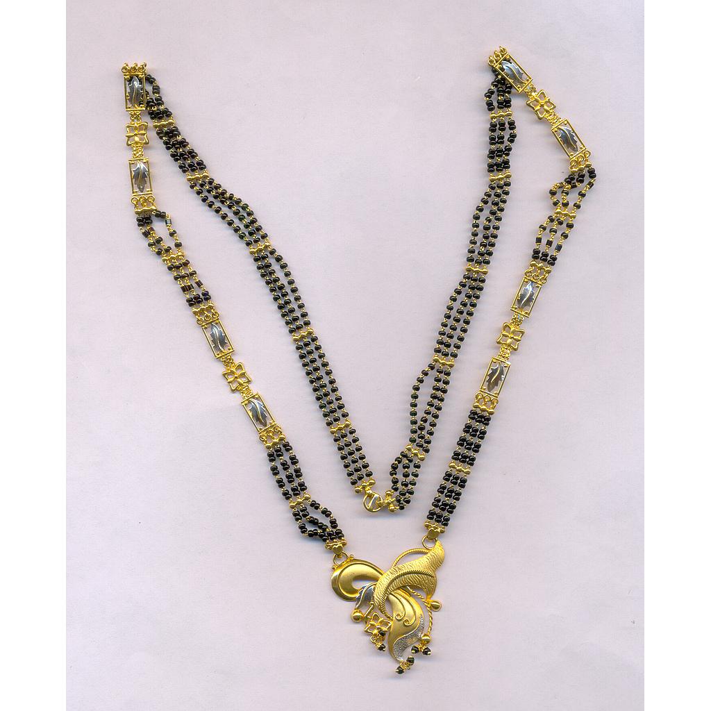 GOLD MANGALSUTRA PLAIN FANCY