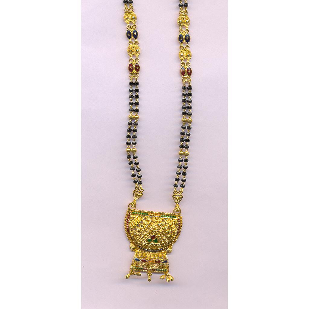 GOLD MANGALSUTRA PLAIN FANCY
