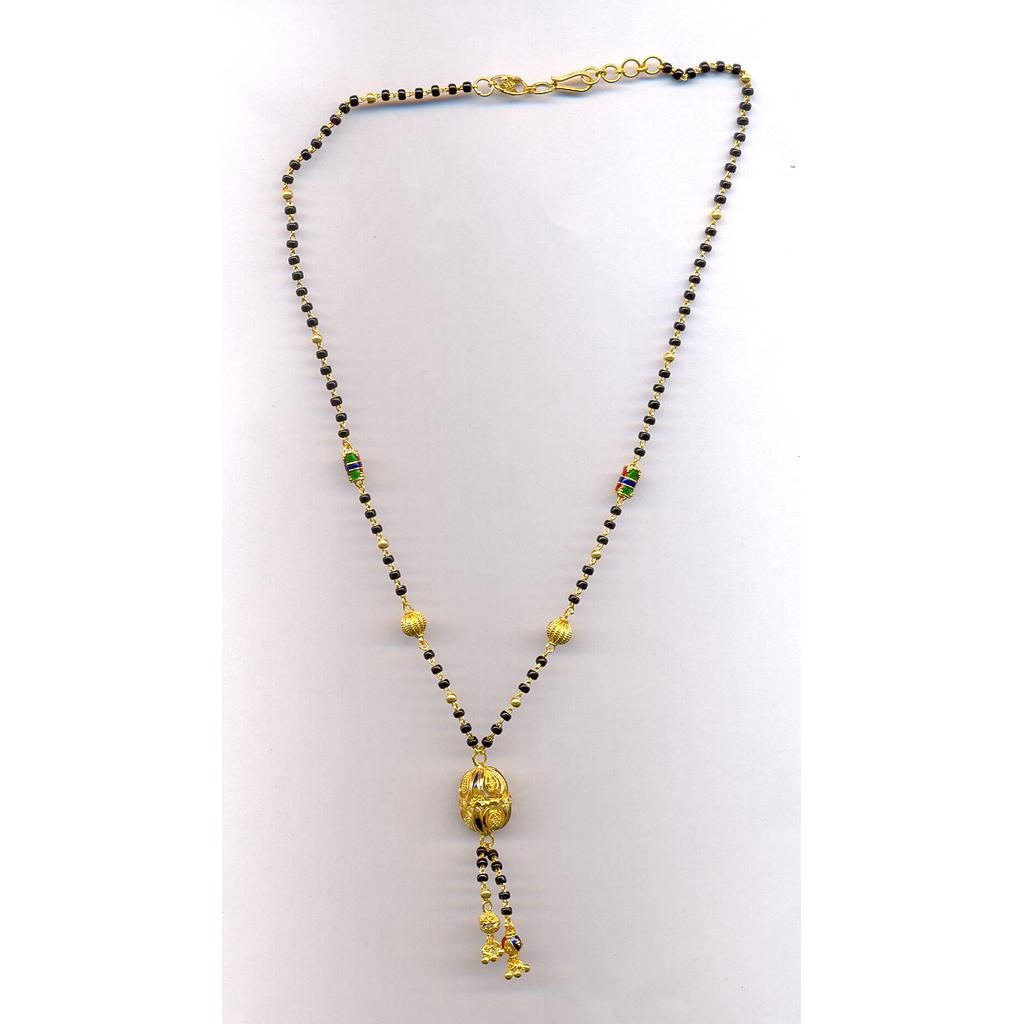 GOLD MANGALSUTRA PLAIN FANCY