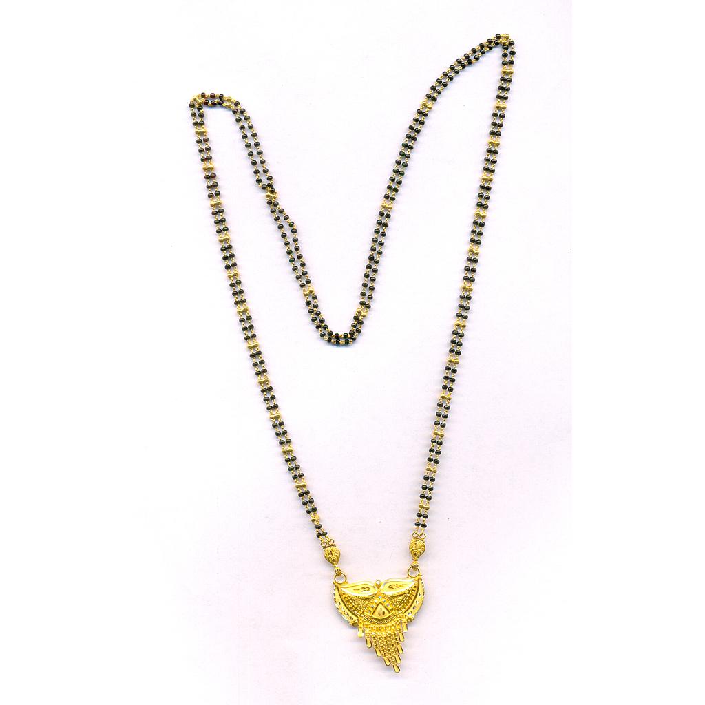 GOLD MANGALSUTRA PLAIN FANCY