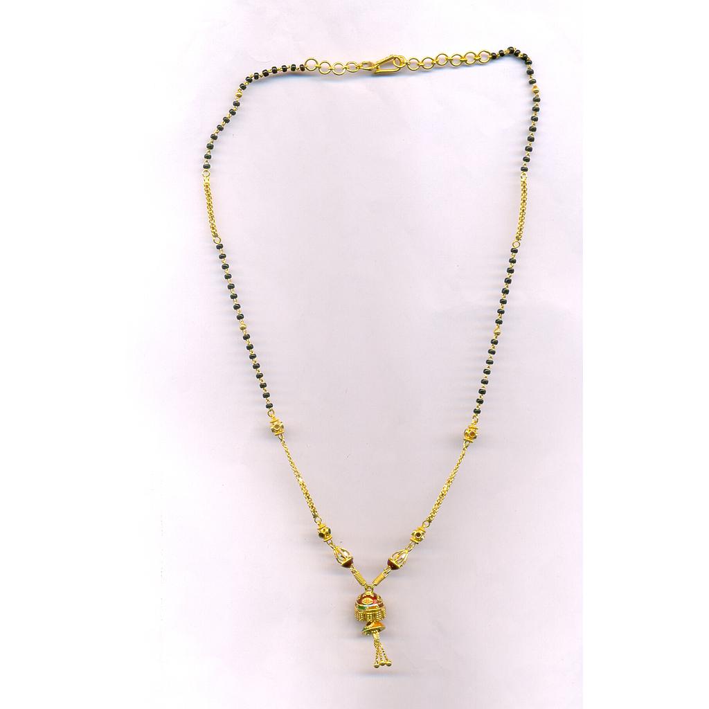 GOLD MANGALSUTRA PLAIN FANCY