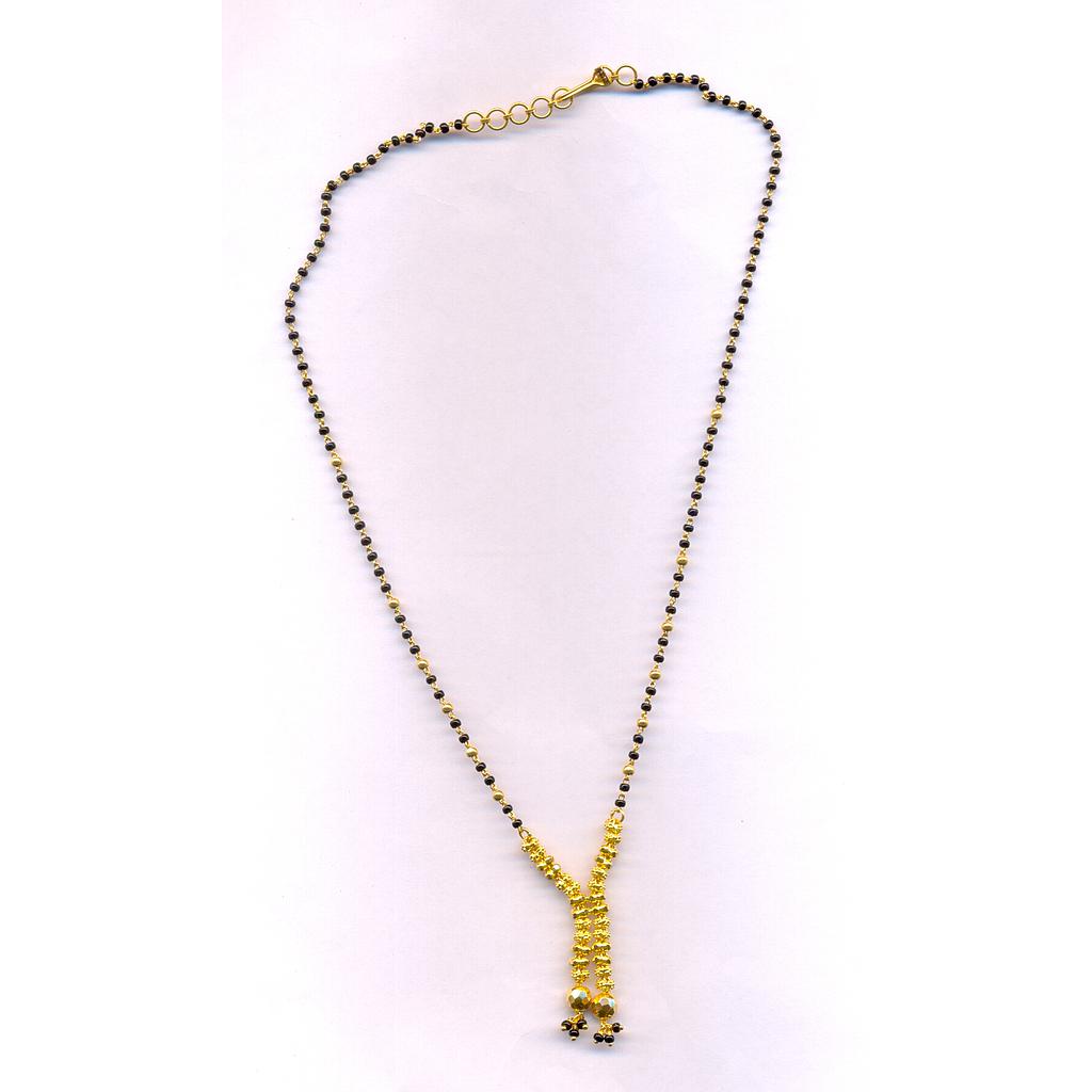 GOLD MANGALSUTRA PLAIN FANCY
