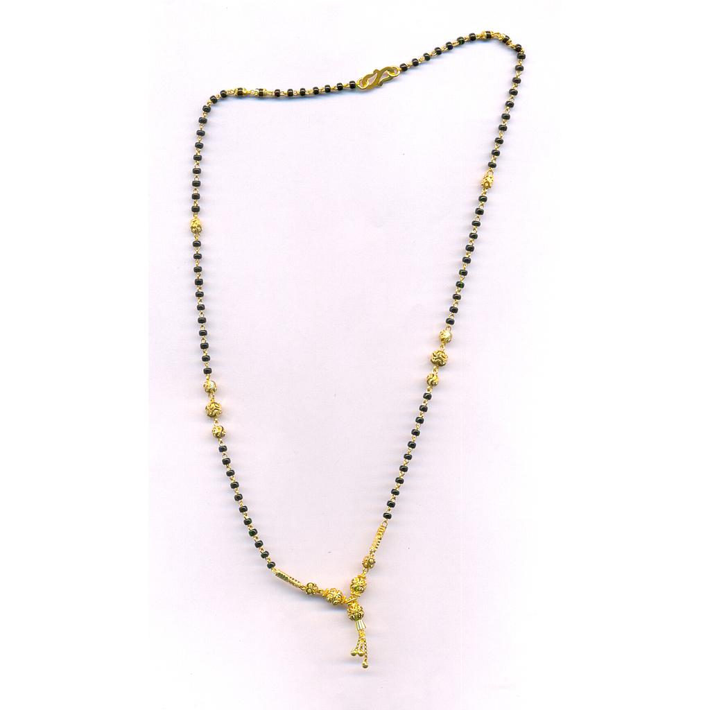 GOLD MANGALSUTRA PLAIN FANCY