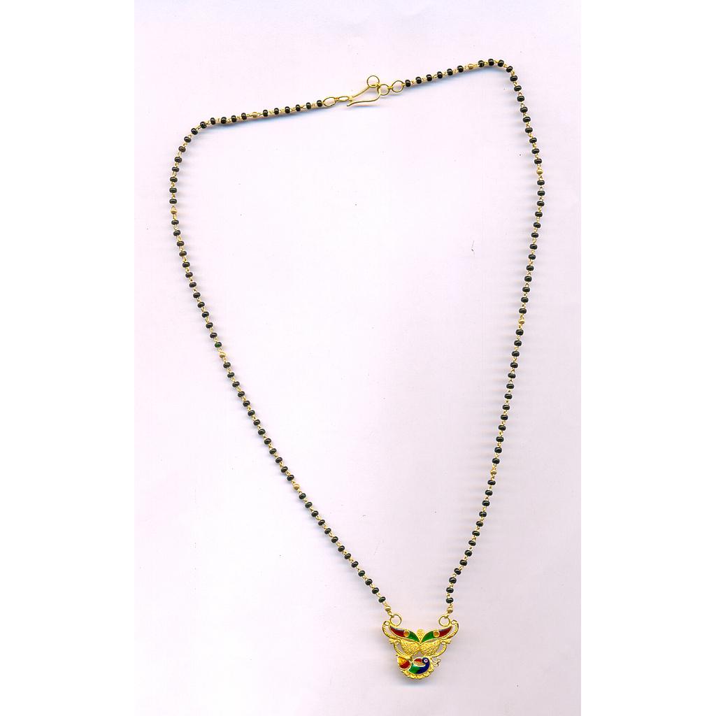 GOLD MANGALSUTRA PLAIN FANCY
