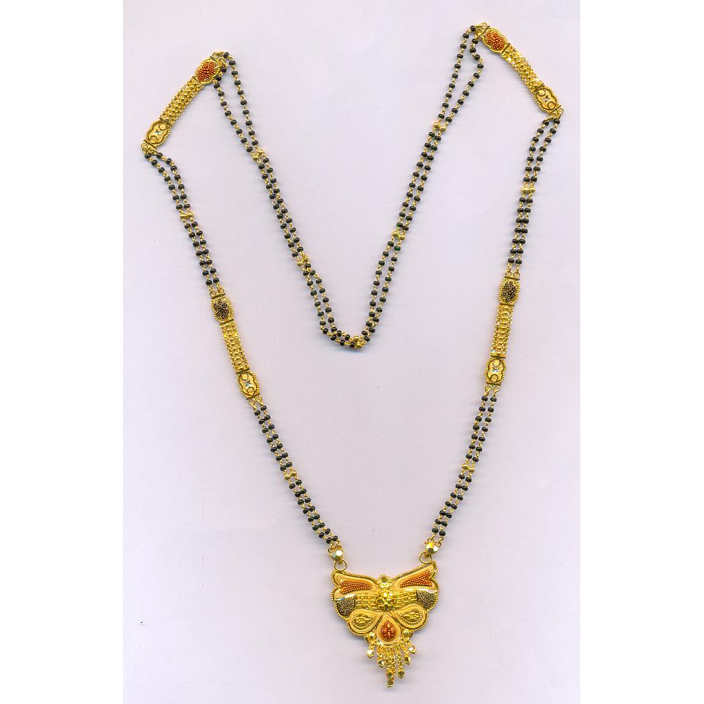 GOLD MANGALSUTRA PLAIN FANCY