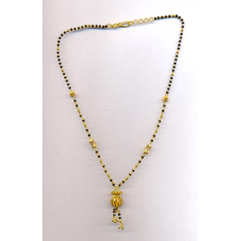 GOLD MANGALSUTRA PLAIN FANCY