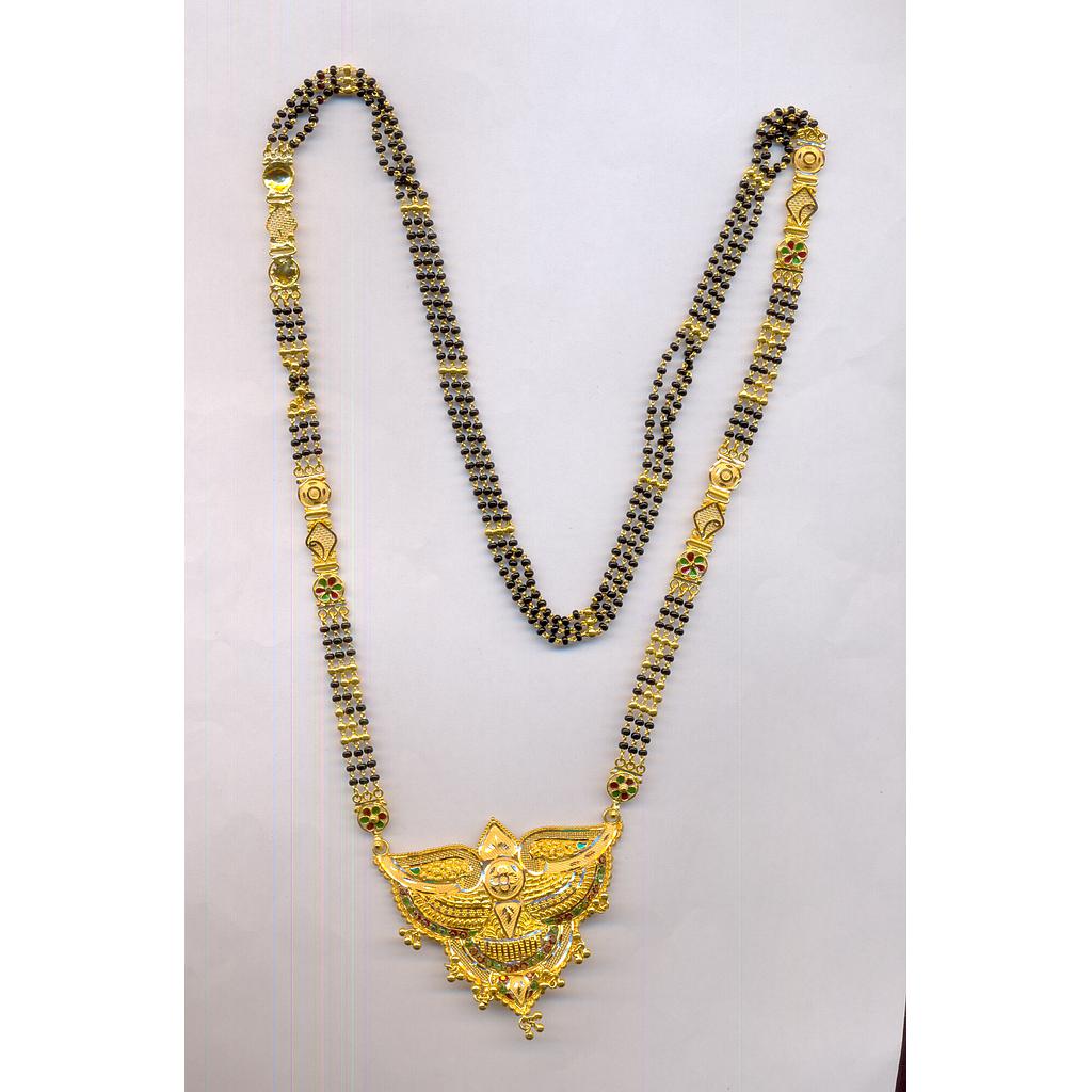 GOLD MANGALSUTRA PLAIN FANCY