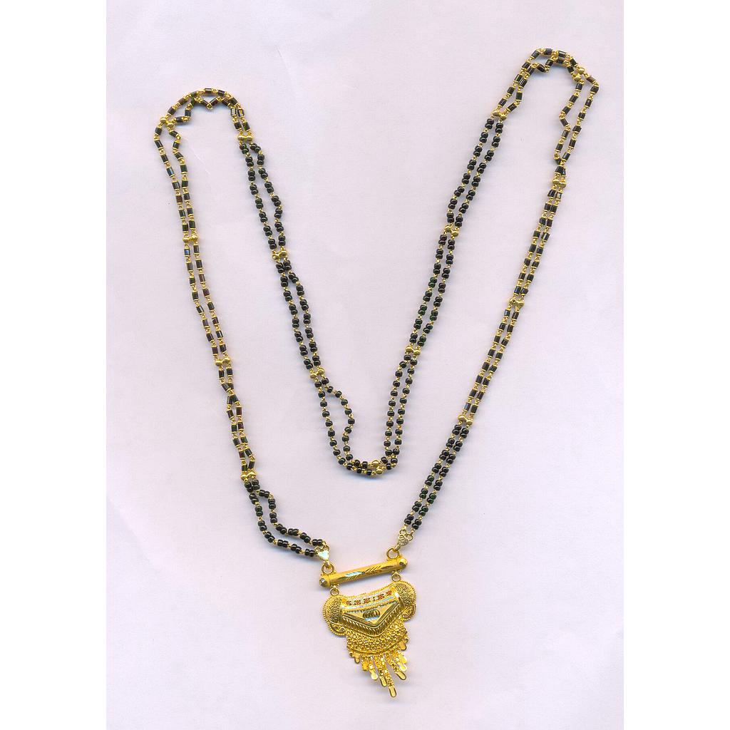 GOLD MANGALSUTRA PLAIN FANCY