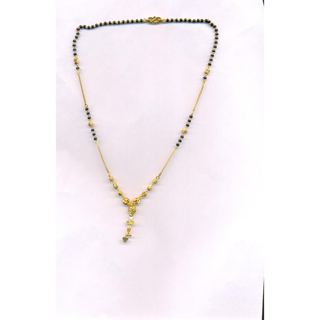 GOLD MANGALSUTRA PLAIN FANCY