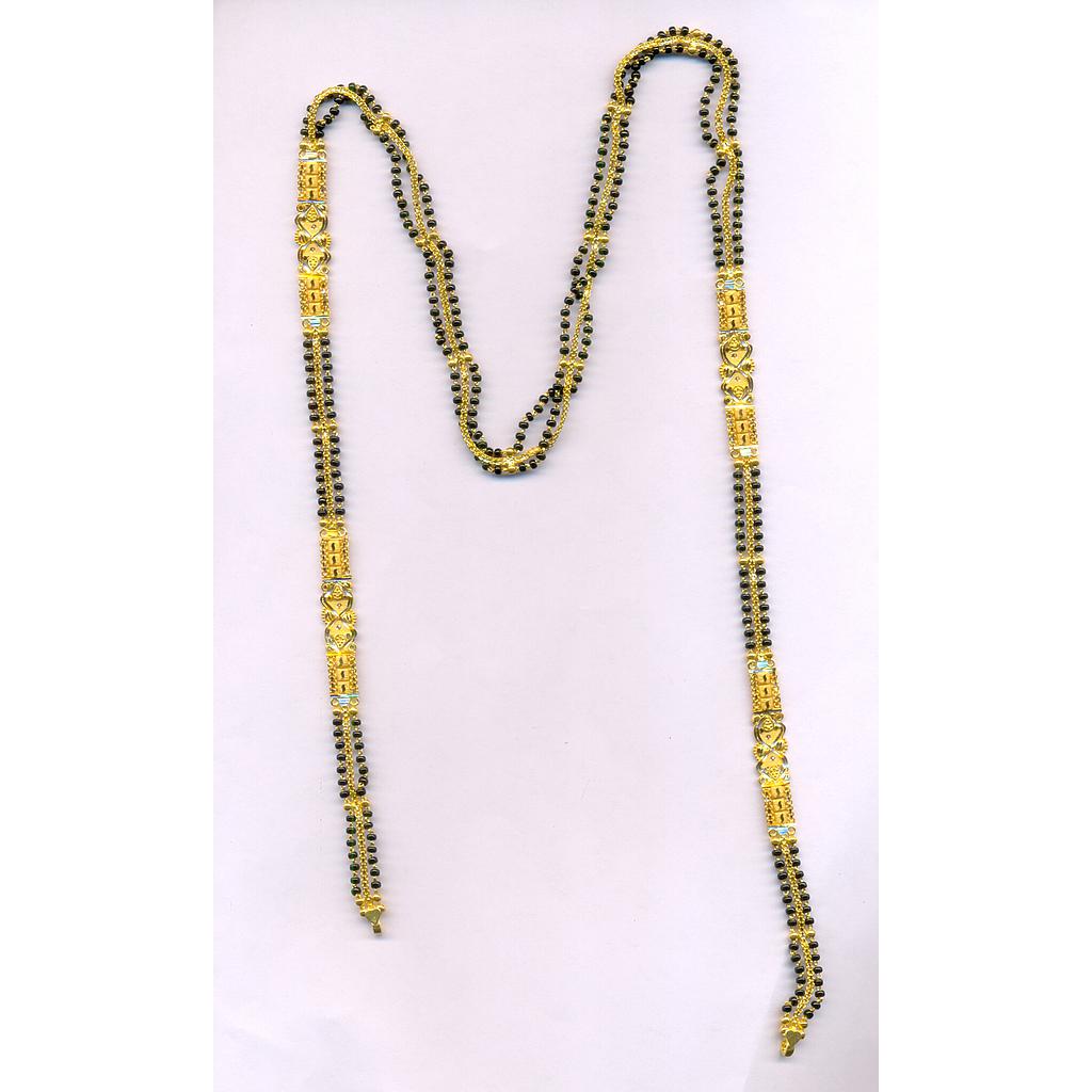 GOLD MANGALSUTRA PLAIN FANCY