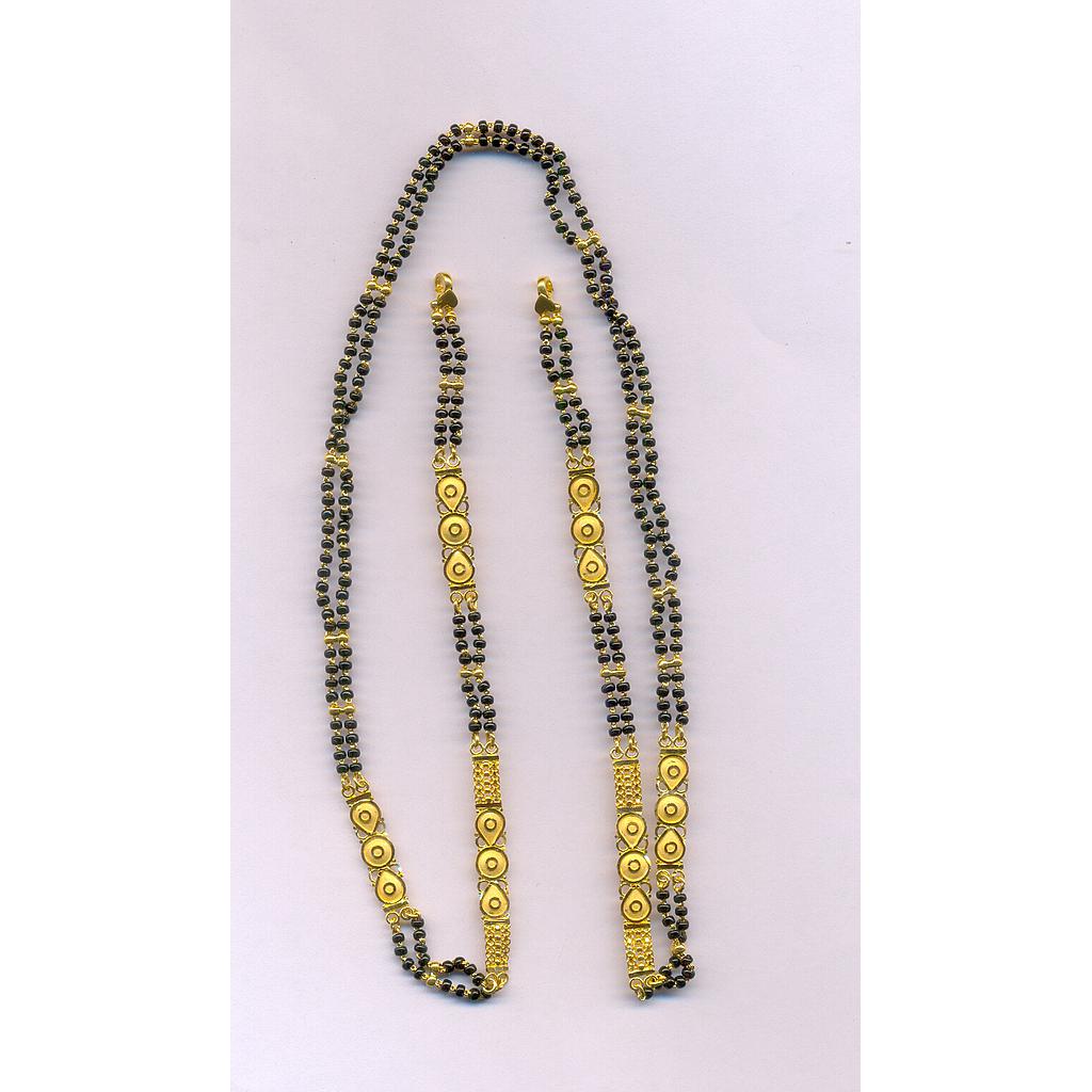 GOLD MANGALSUTRA PLAIN FANCY