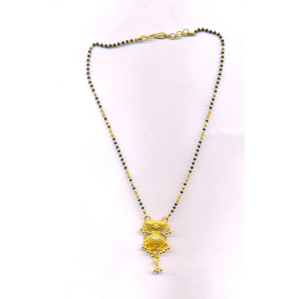 GOLD MANGALSUTRA PLAIN FANCY