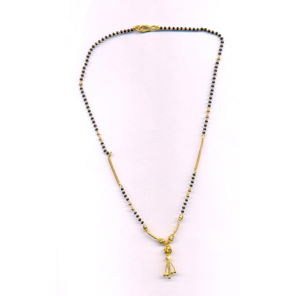 GOLD MANGALSUTRA PLAIN FANCY