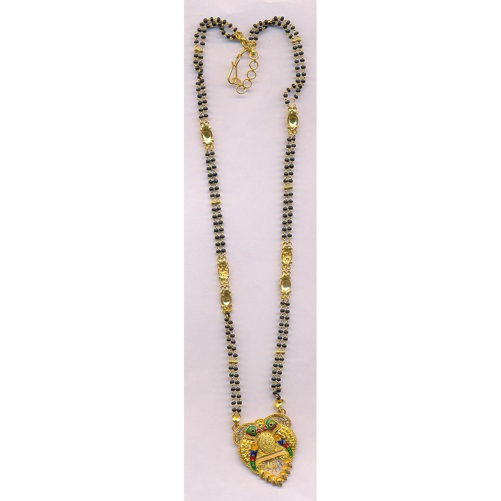 GOLD MANGALSUTRA PLAIN FANCY